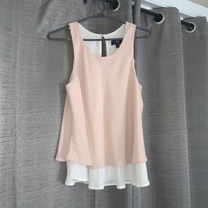 Mossimo tank top cream small
